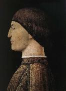 Piero della Francesca porteait de sigismond malatesta oil painting